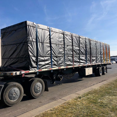 quality 20'X27' ПВХ платформенная ткань сверхлегкая 14 унций виниловая плоская грузовая платформа factory